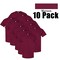 Gildan Heavy Cotton T-Shirt 10 Pack, Maroon – Crafting Blanks for Small Business